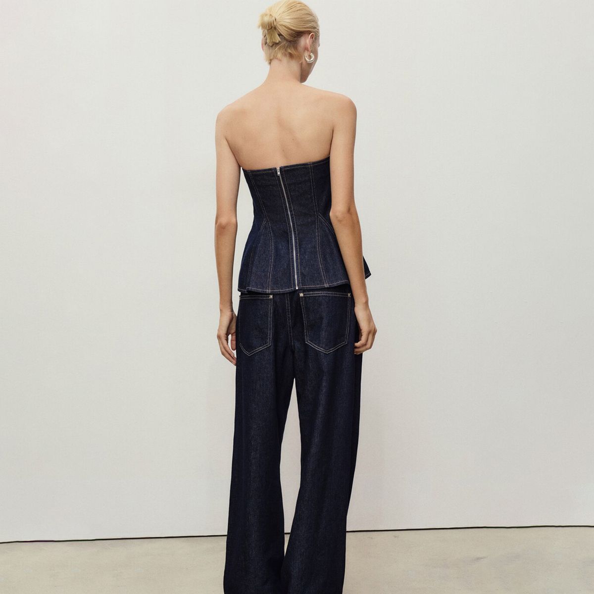 MANGO - Jean Recto Mujer Tiro medio MANGO