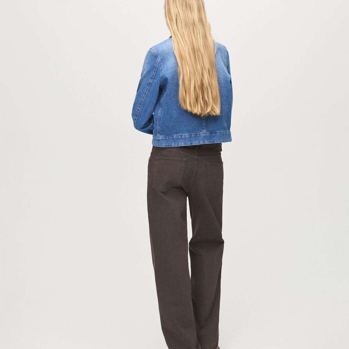 MANGO - Chaqueta de jean Mujer MANGO