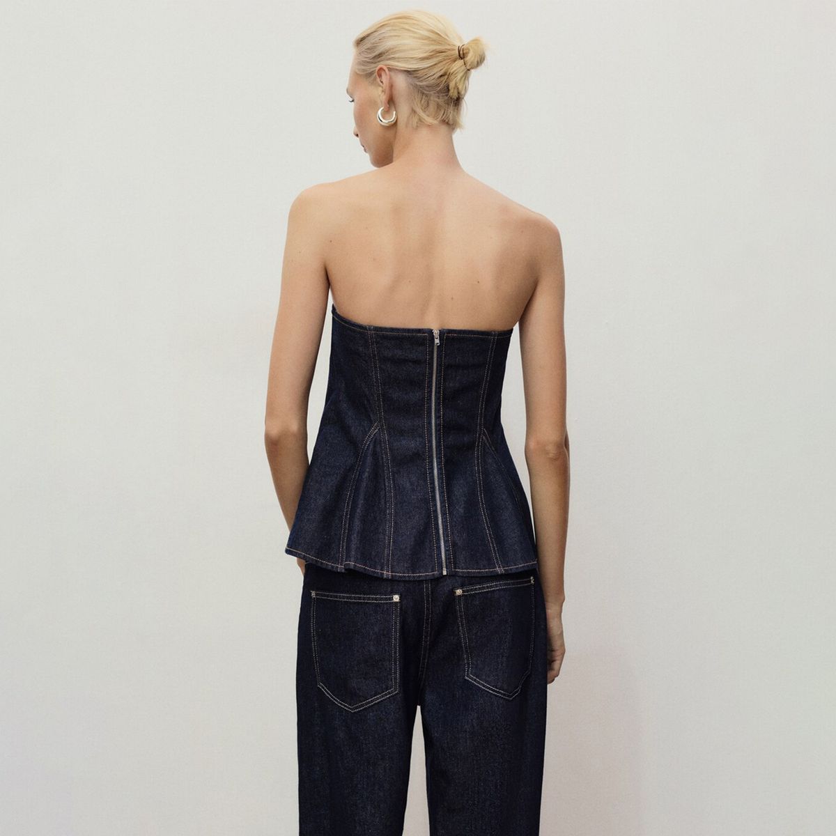 MANGO - Top Mujer Sin mangas de Algodón Mango