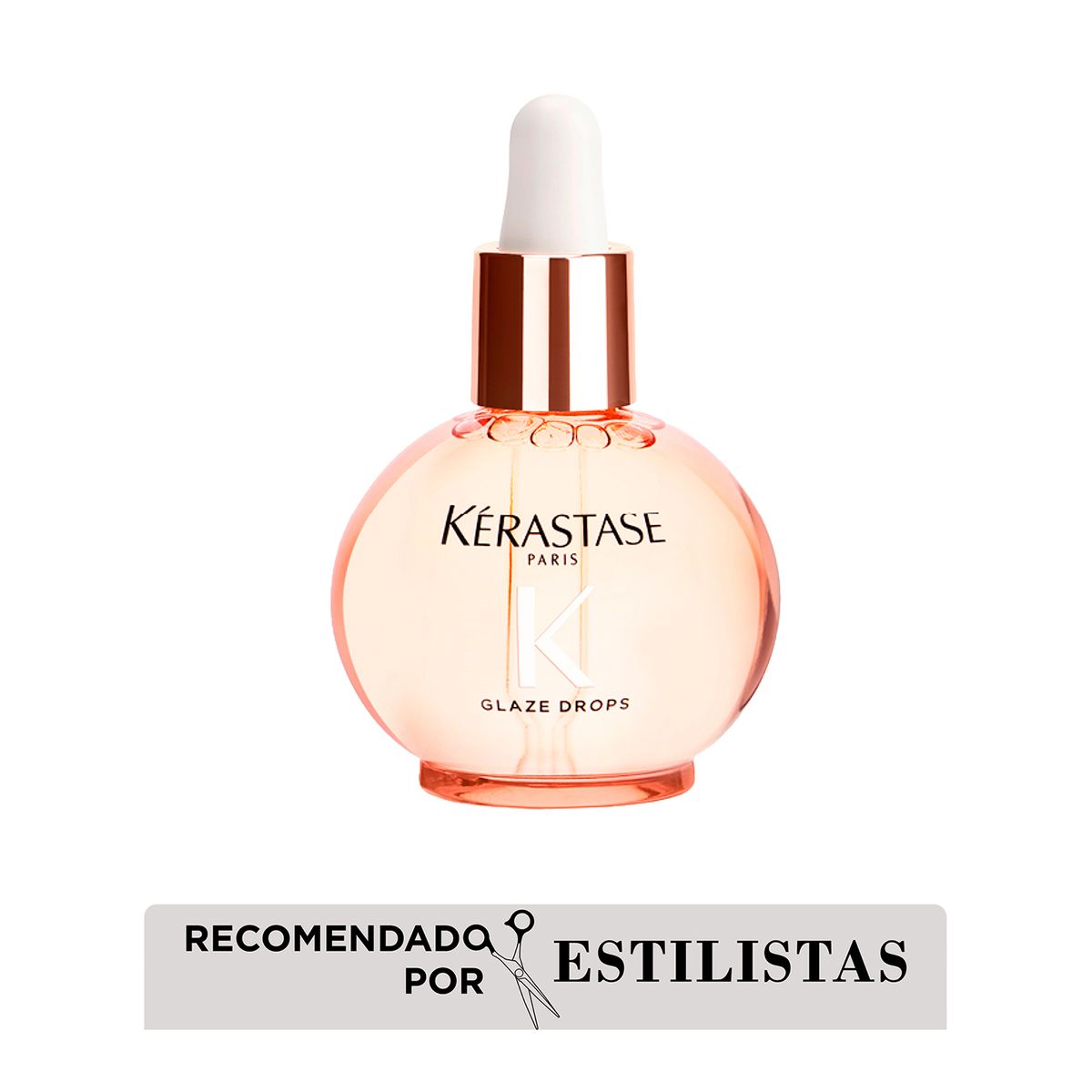 KERASTASE - Aceite capilar Kerastase Gloss Absolu Glaze Drops Potenciador de Brillo Anti-frizz 45 ml