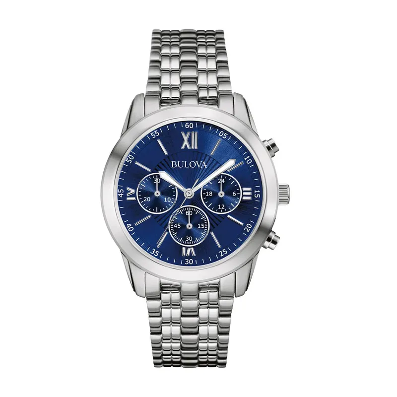 BULOVA - Reloj Bulova Hombre Classics. Reloj Acero Inoxidable Plateado 96A174