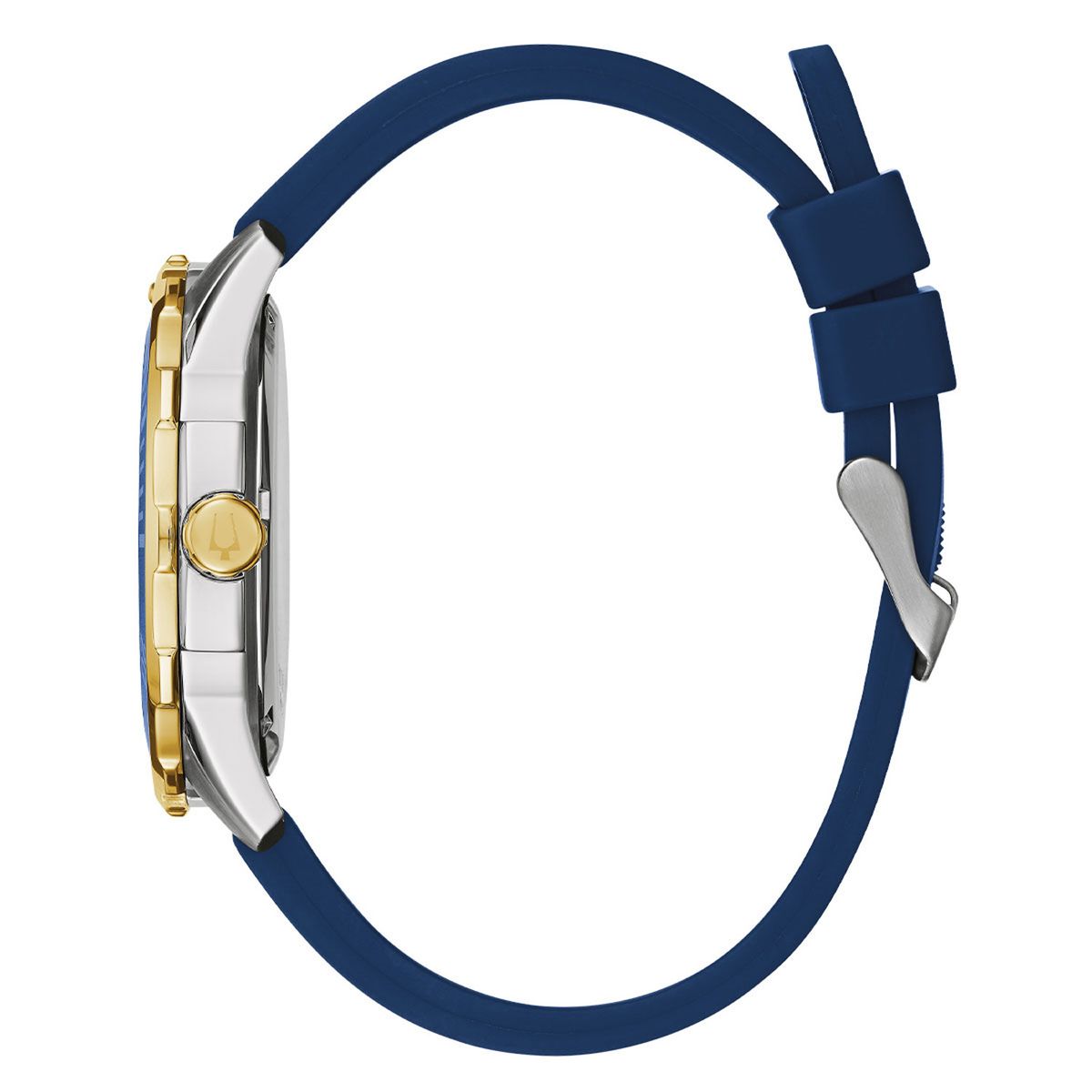 BULOVA - Reloj Bulova Hombre Classics. Reloj Silicona Azul 98B345