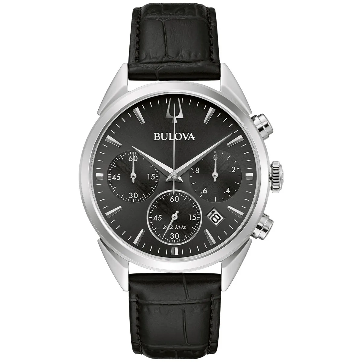 BULOVA - Reloj Bulova Hombre Classics. Reloj Cuero Negro 96B371