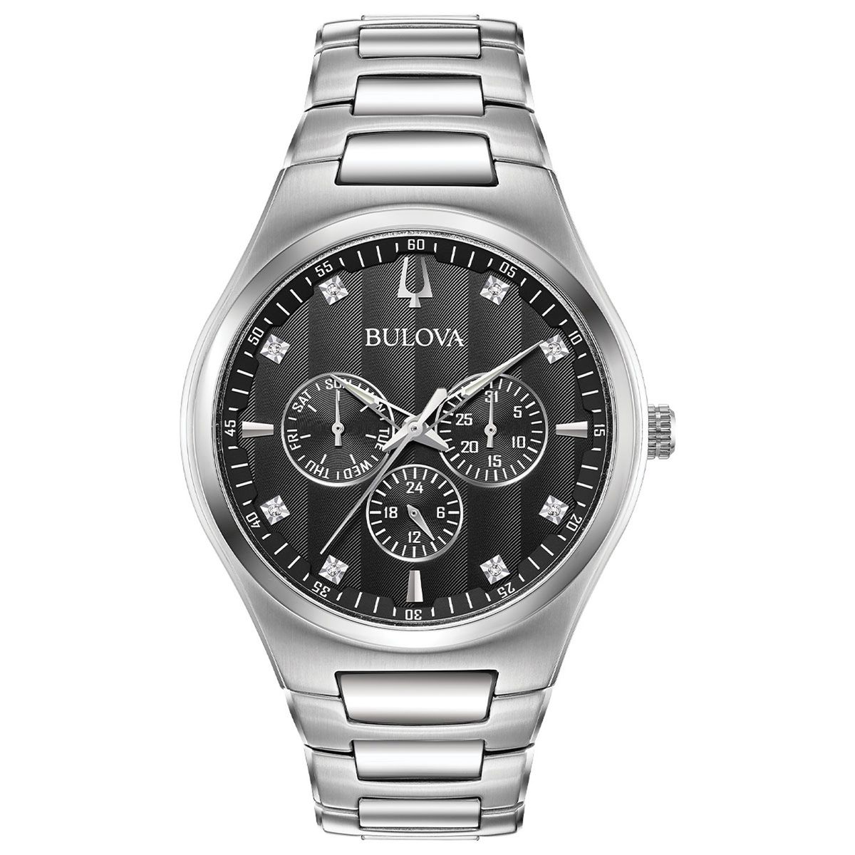 BULOVA - Reloj Bulova Hombre Classics. Reloj Acero Inoxidable Plateado 96D143
