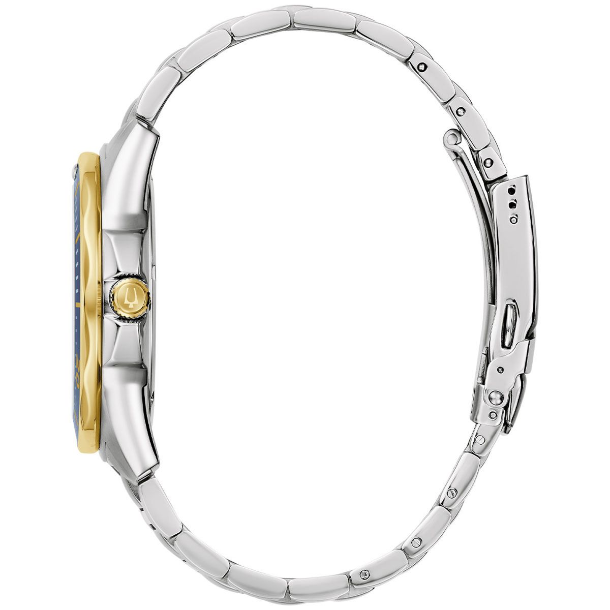 BULOVA - Reloj Bulova Hombre Classics. Reloj Acero Inoxidable Plateado 98B329