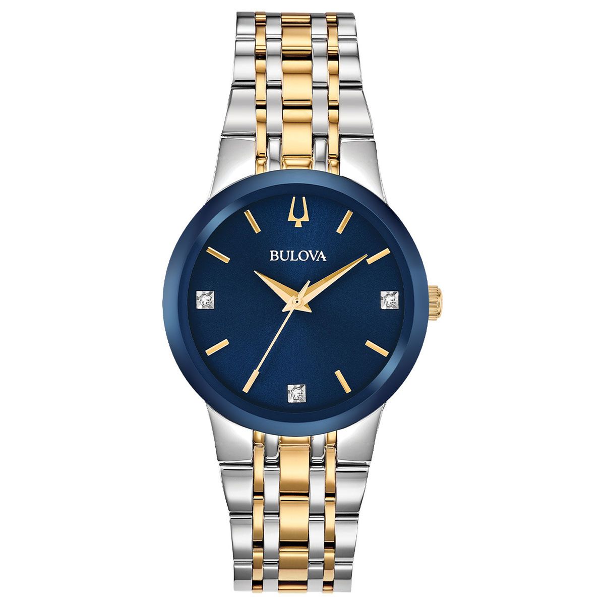BULOVA - Reloj Bulova Mujer Classics. Reloj Acero Inoxidable Plateado 98P190