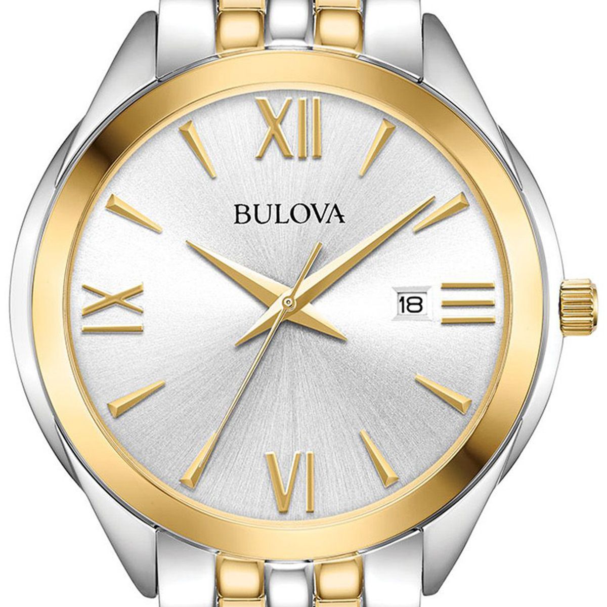 BULOVA - Reloj Bulova Hombre Classics. Reloj Acero Inoxidable Plateado 98B331