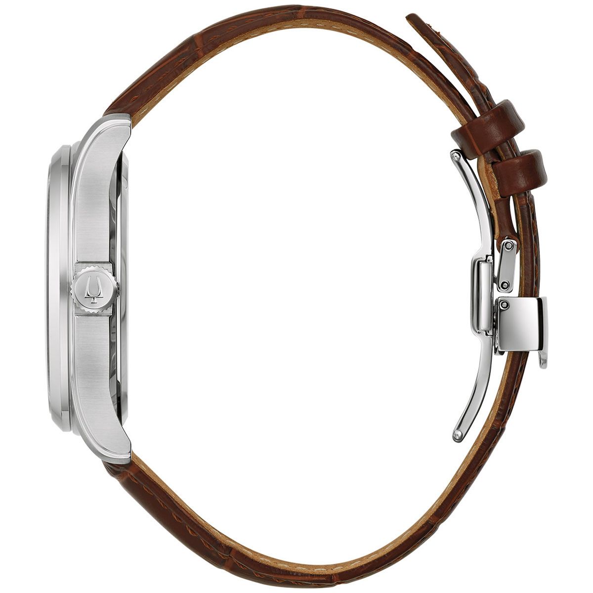 BULOVA - Reloj Bulova Hombre Classics. Reloj Cuero Marrón 96B389