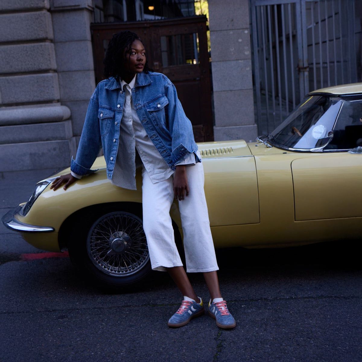 COOLWAY - Tenis Coolway Moda Goal Mujer 