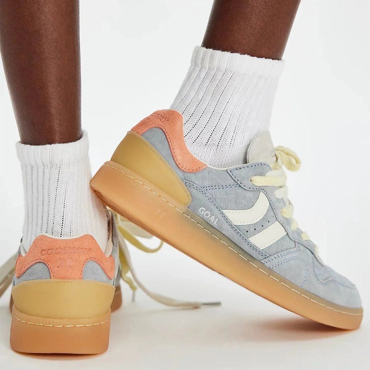 COOLWAY - Tenis Coolway Moda Goal Mujer 