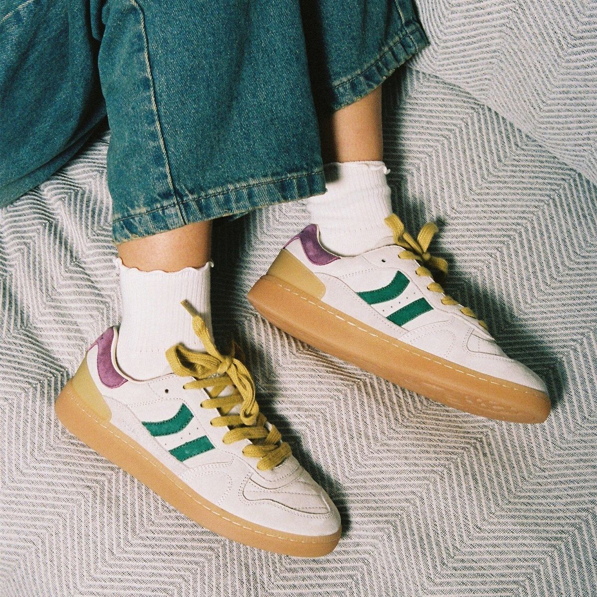 COOLWAY - Tenis Coolway Moda Goal Mujer