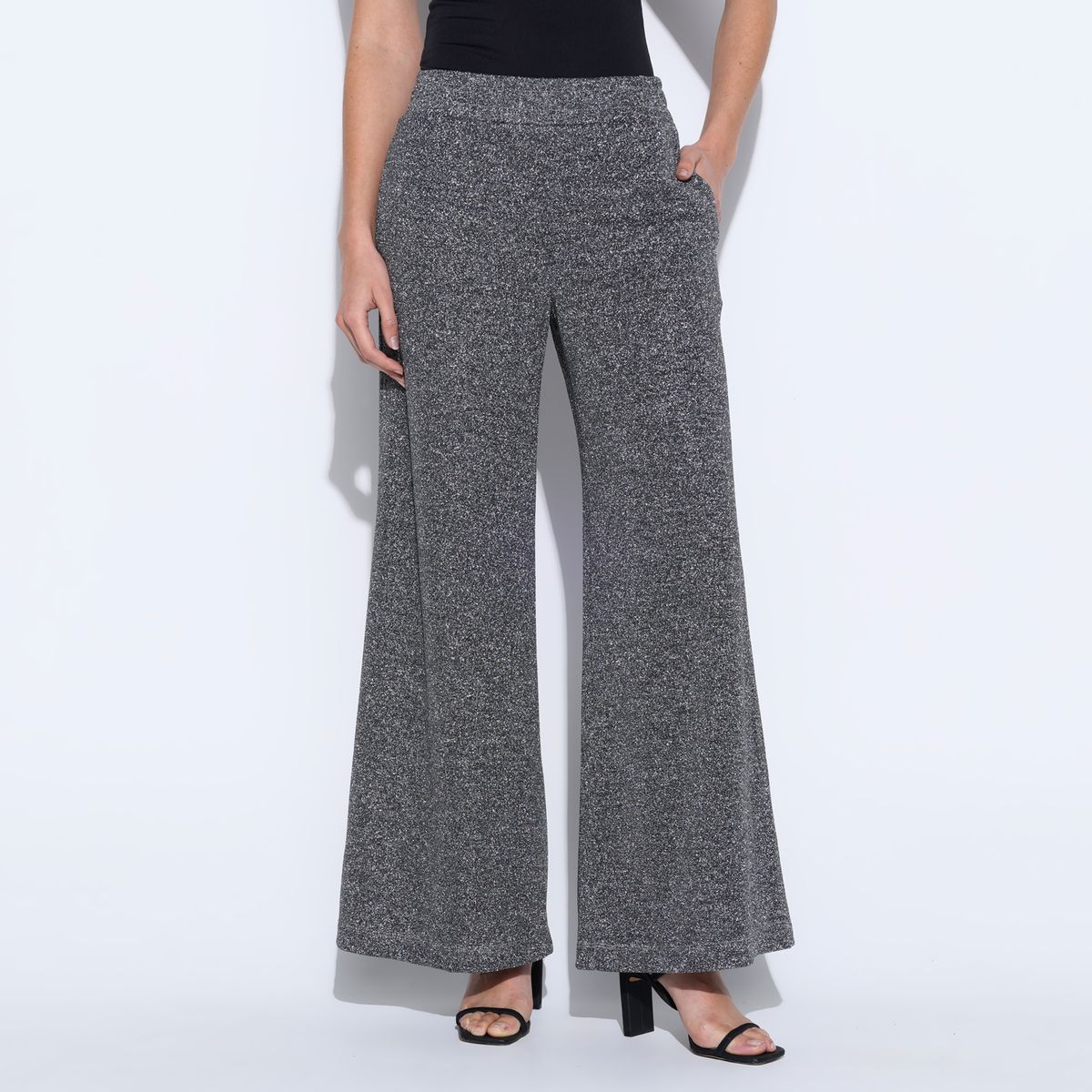 MOSSIMO - Pantalón Wide leg Mujer Tiro alto Mossimo