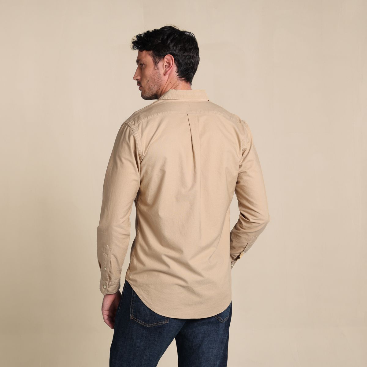 POLO RALPH LAUREN - Camisa Hombre Manga larga de Algodón Custom fit Polo Ralph Lauren