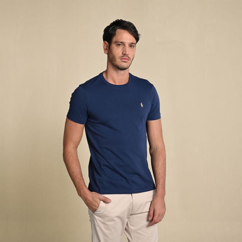 POLO RALPH LAUREN - Camiseta Hombre Manga corta de Algodón Polo Ralph Lauren