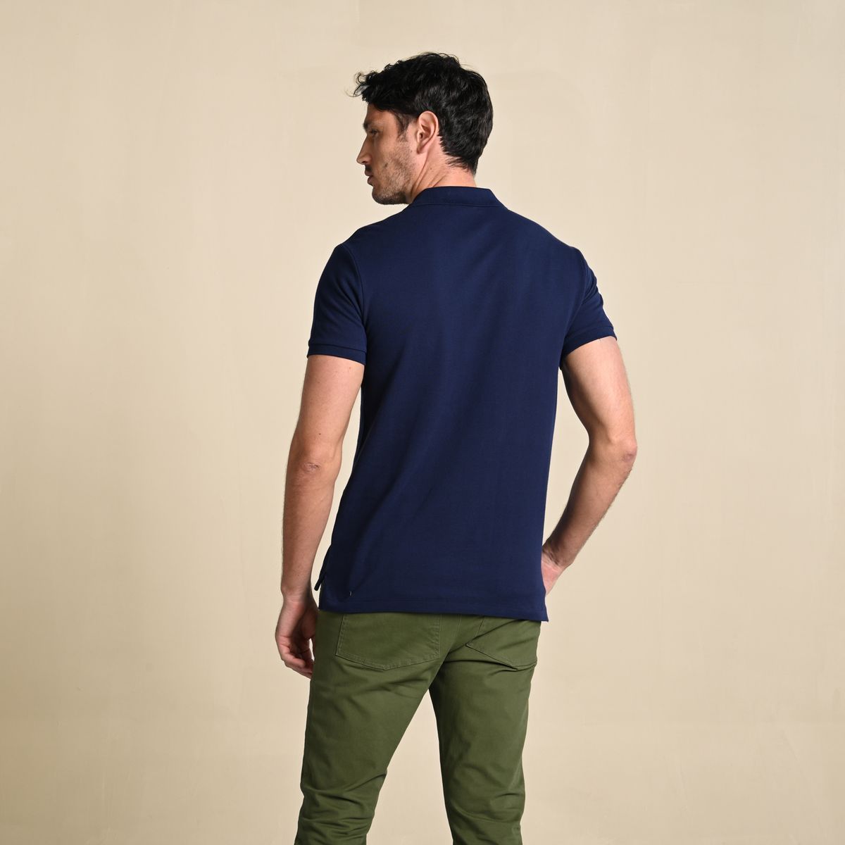 POLO RALPH LAUREN - Camiseta Polo Hombre Manga Corta Custom Slim Fit Polo Ralph Lauren