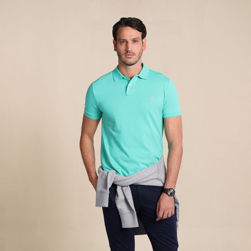 POLO RALPH LAUREN - Camiseta polo Hombre Slim fit Polo Ralph Lauren