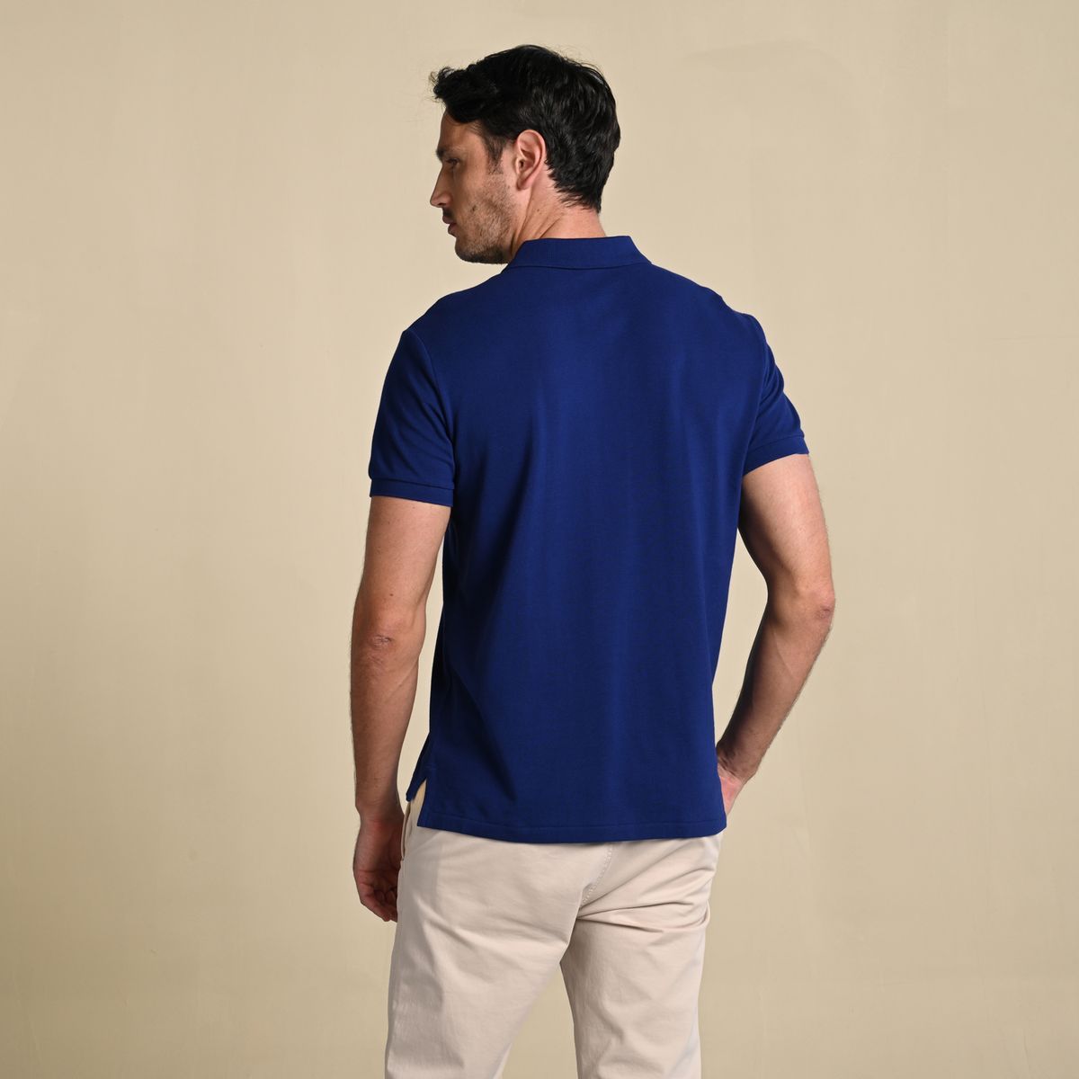 POLO RALPH LAUREN - Camiseta Polo Hombre Manga Corta Custom Slim Fit Polo Ralph Lauren