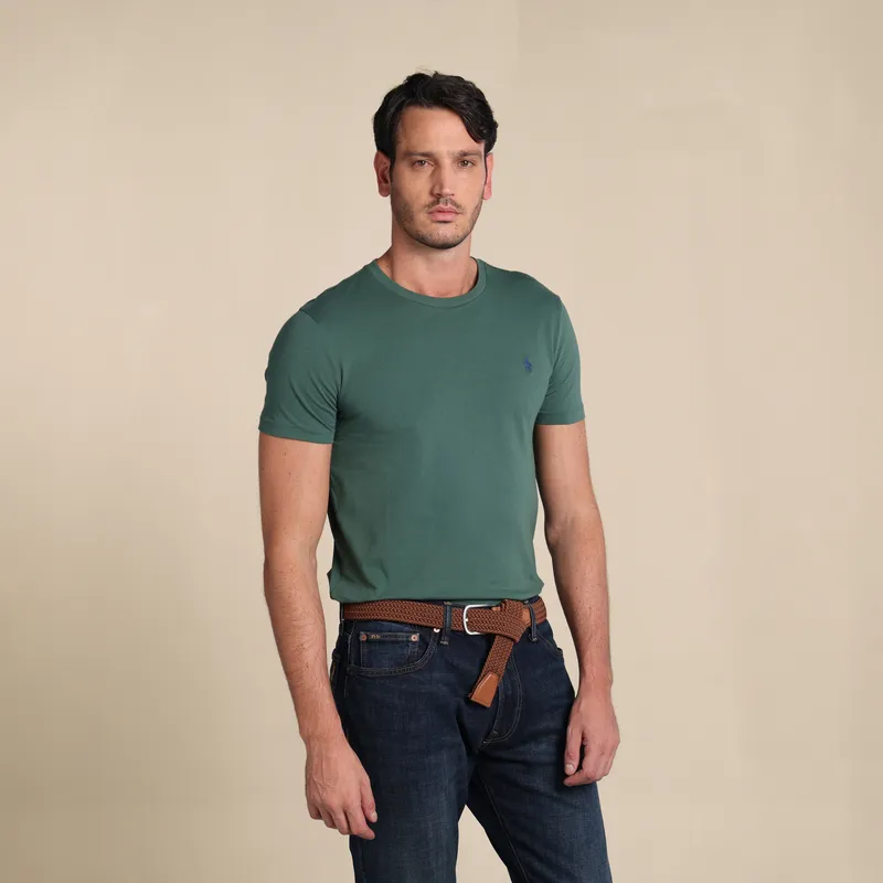 POLO RALPH LAUREN - Camiseta Hombre Manga corta de Algodón Polo Ralph Lauren