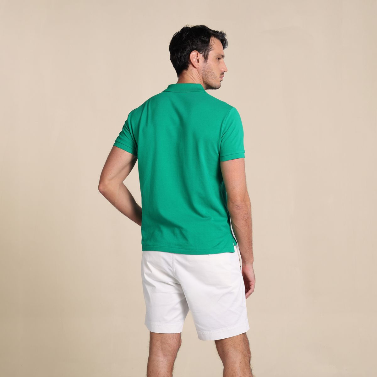 POLO RALPH LAUREN - Camiseta Polo Hombre Manga Corta Custom Slim Fit Polo Ralph Lauren