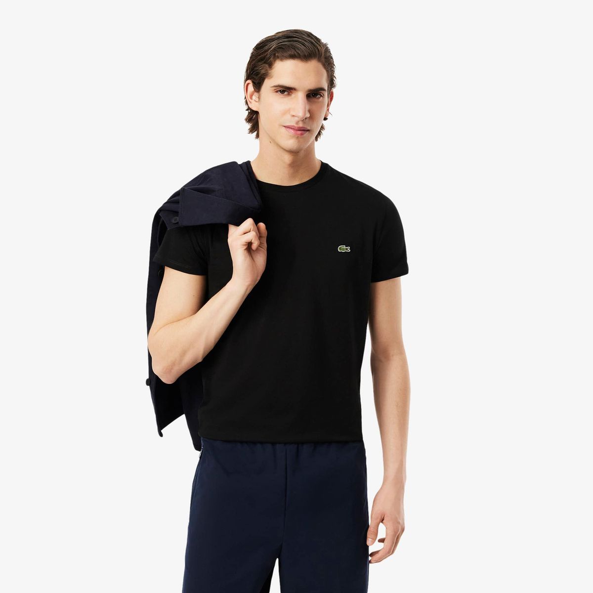 LACOSTE - Camiseta Hombre de Algodón pima Lacoste