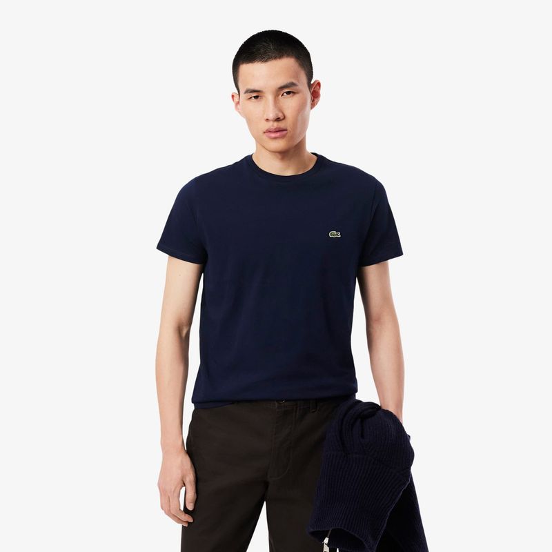 LACOSTE - Camiseta Hombre de Algodón pima Lacoste