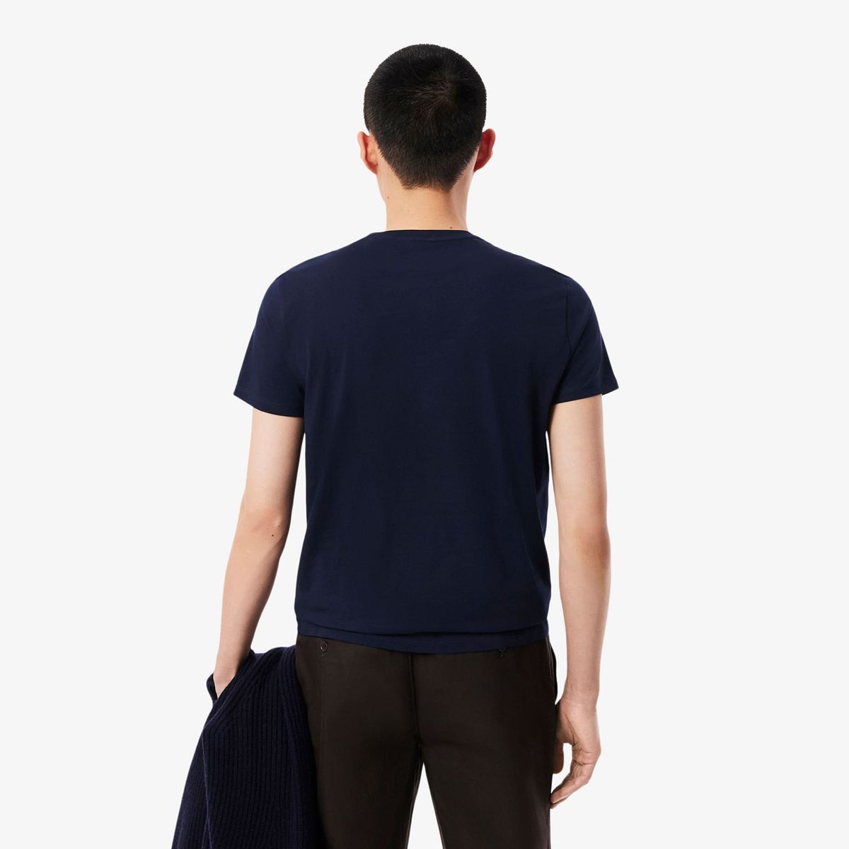 LACOSTE - Camiseta Hombre de Algodón pima Lacoste