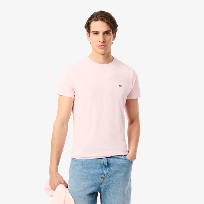 LACOSTE - Camiseta Hombre de Algodón pima Lacoste