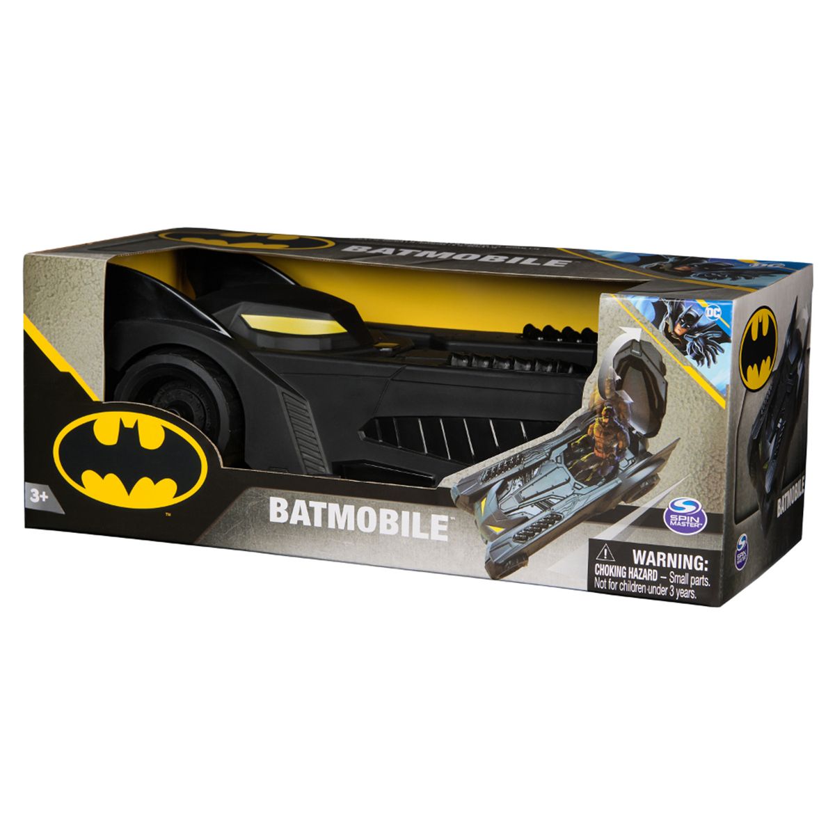 BATMAN - Juguete Carro Batman: Batimóvil Escala 1:16