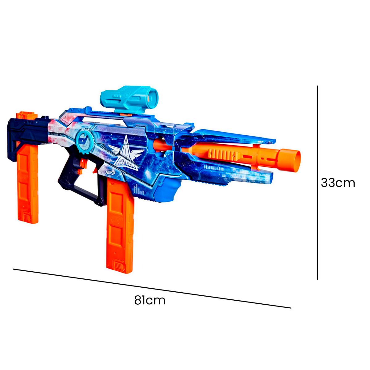 NERF - Lanzador Nerf: Loadout Galactic Commander