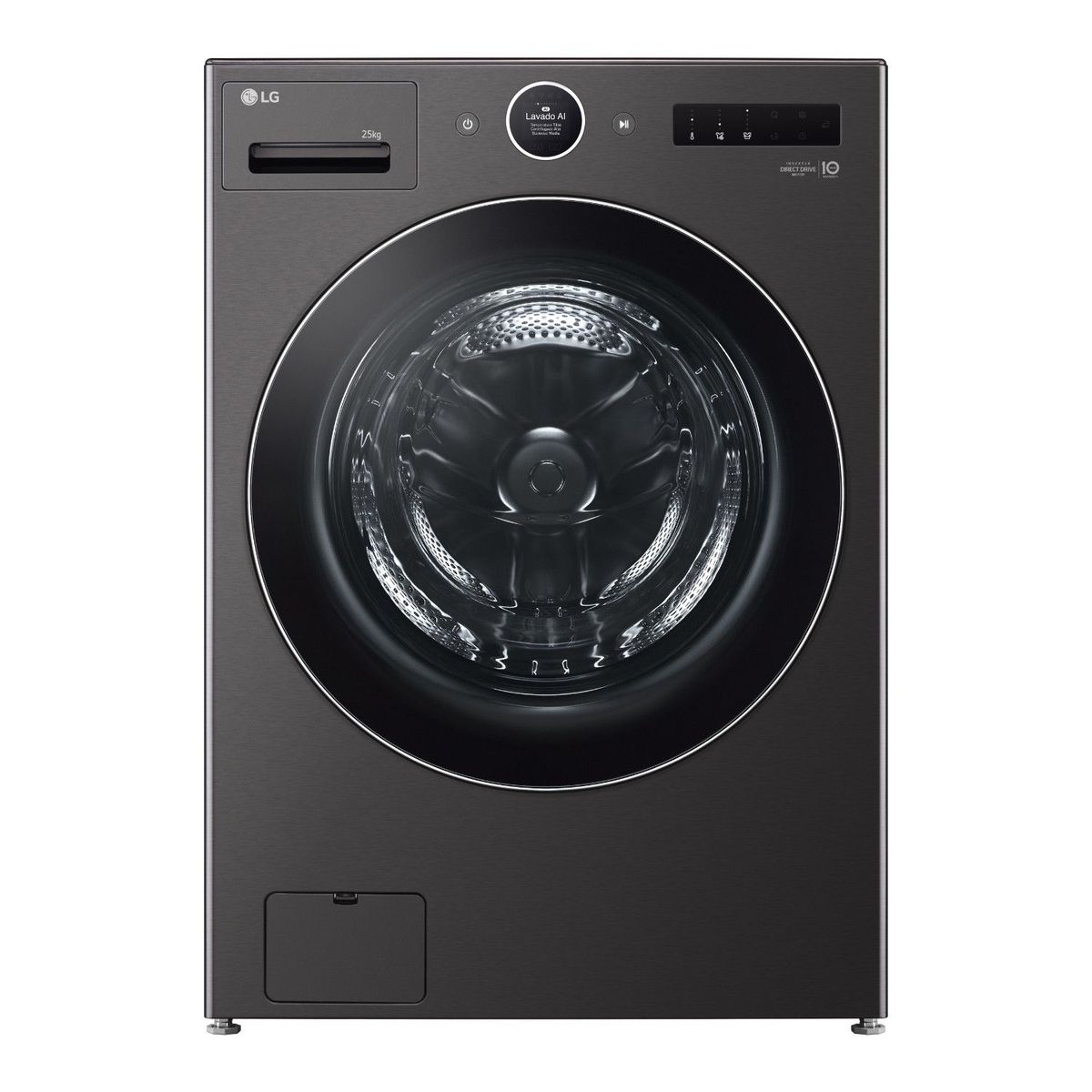 LG - Lavadora LG Carga Frontal 25 kg WM25BFXS