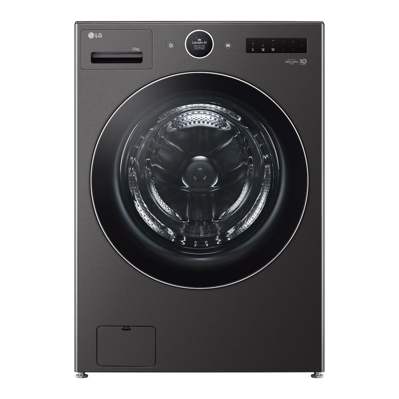 LG - Lavadora LG Carga Frontal 25 kg WM25BFXS