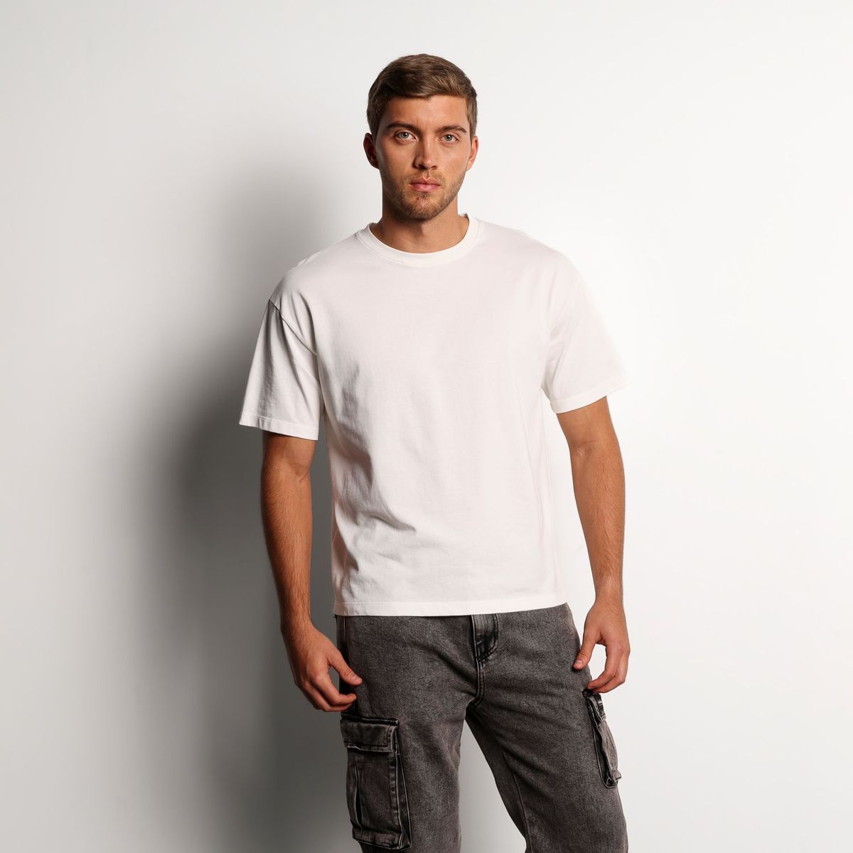 DENIMLAB - Camiseta Hombre de Algodón Denimlab 