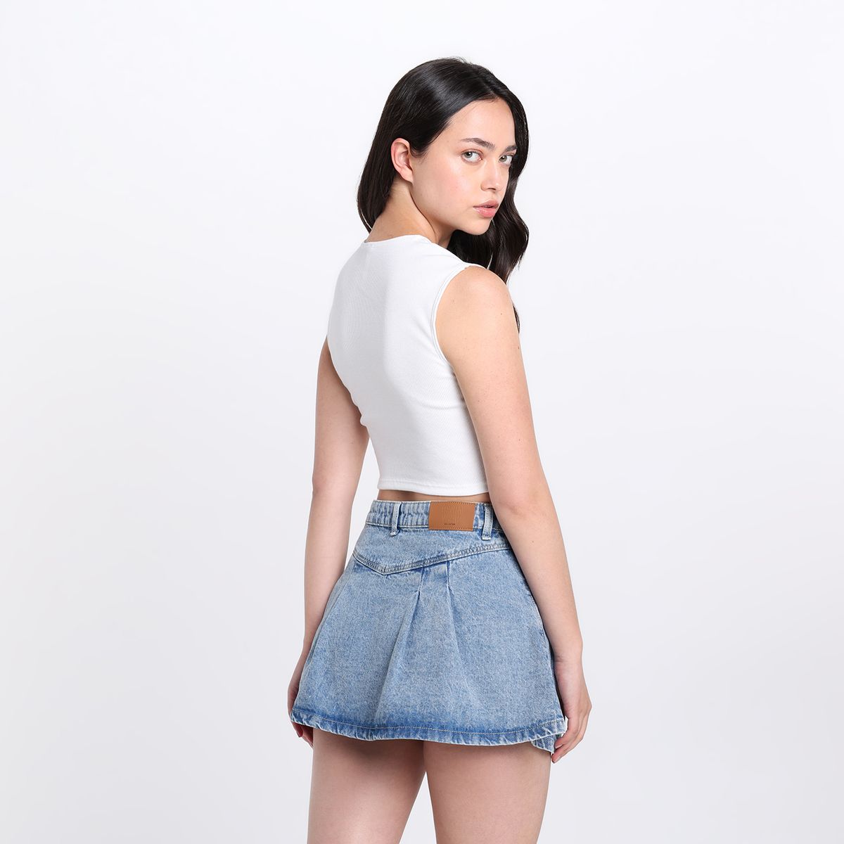 SYBILLA - Blusa Mujer Sin mangas Sybilla