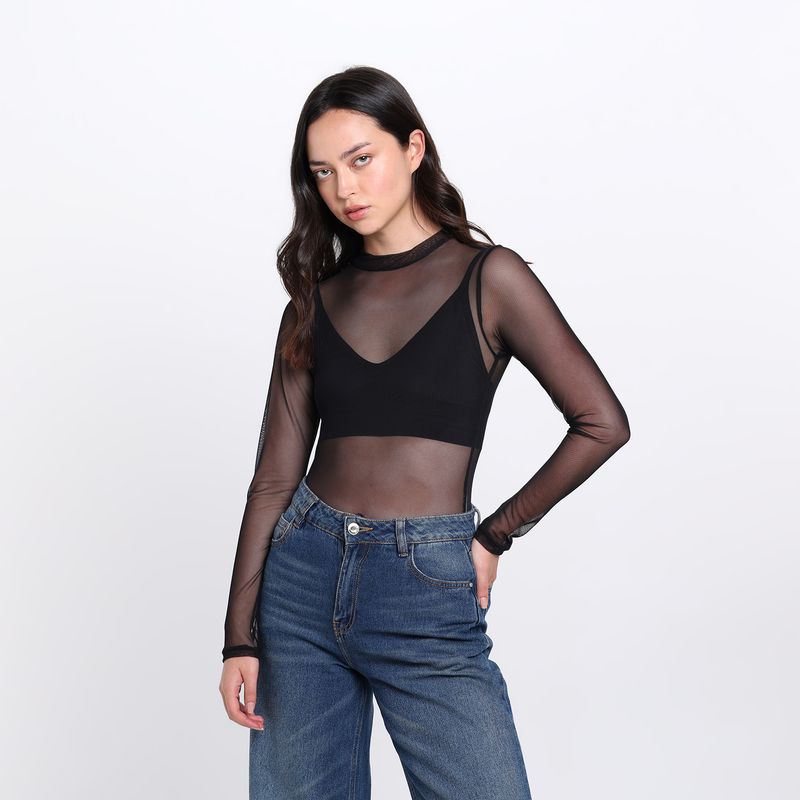 SYBILLA - Body Mujer Manga larga Sybilla