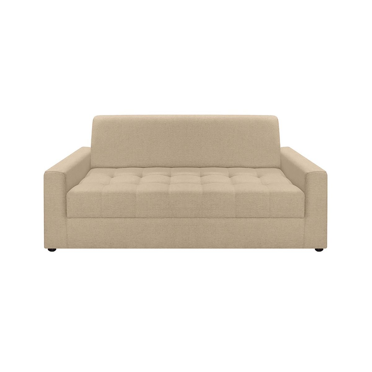 PULLMAN - Sofá Moderno en Tela 2 Puestos Alondra Beige 186 x 88 x 82 cm Amoblando - Mueble