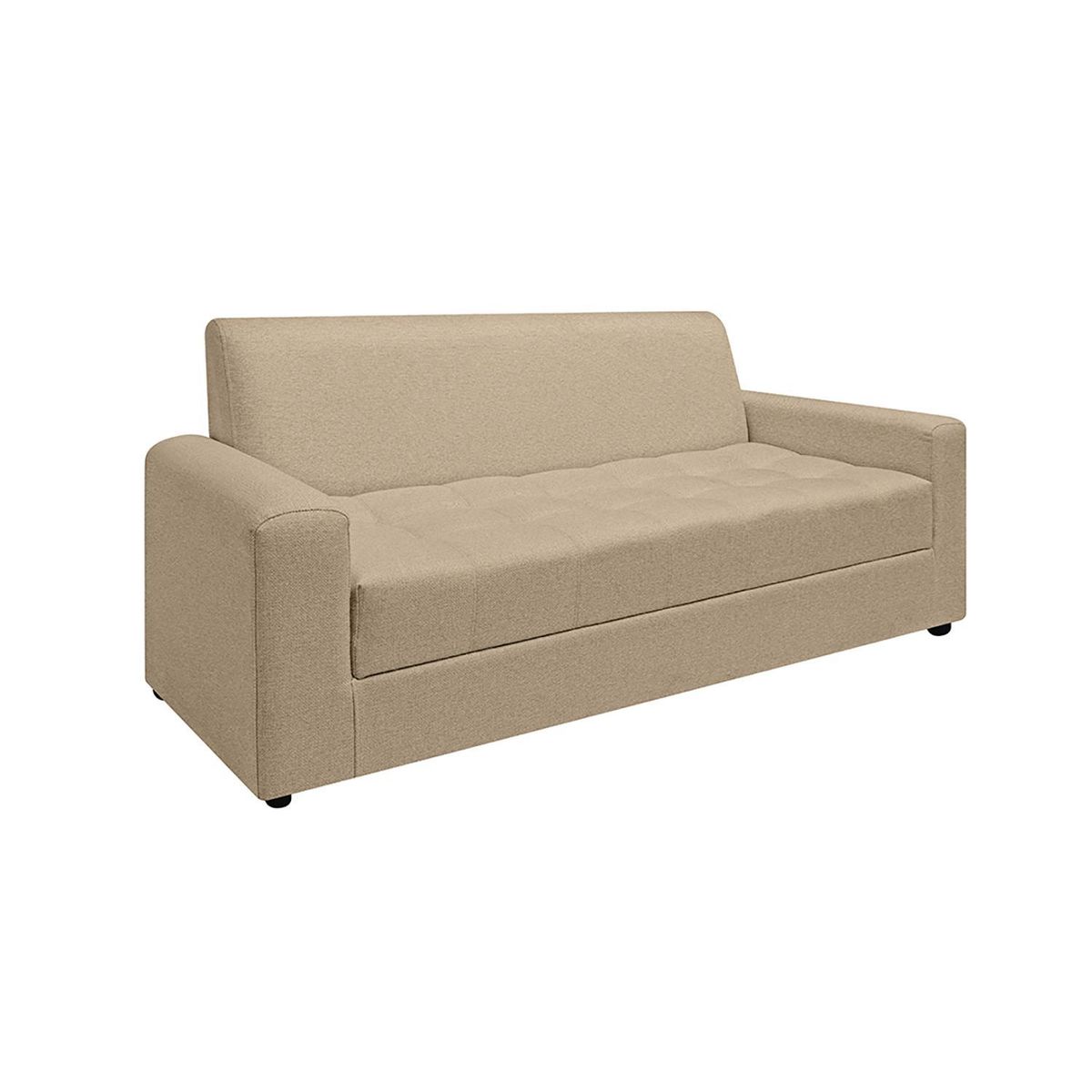 PULLMAN - Sofá Moderno en Tela 2 Puestos Alondra Beige 186 x 88 x 82 cm Amoblando - Mueble