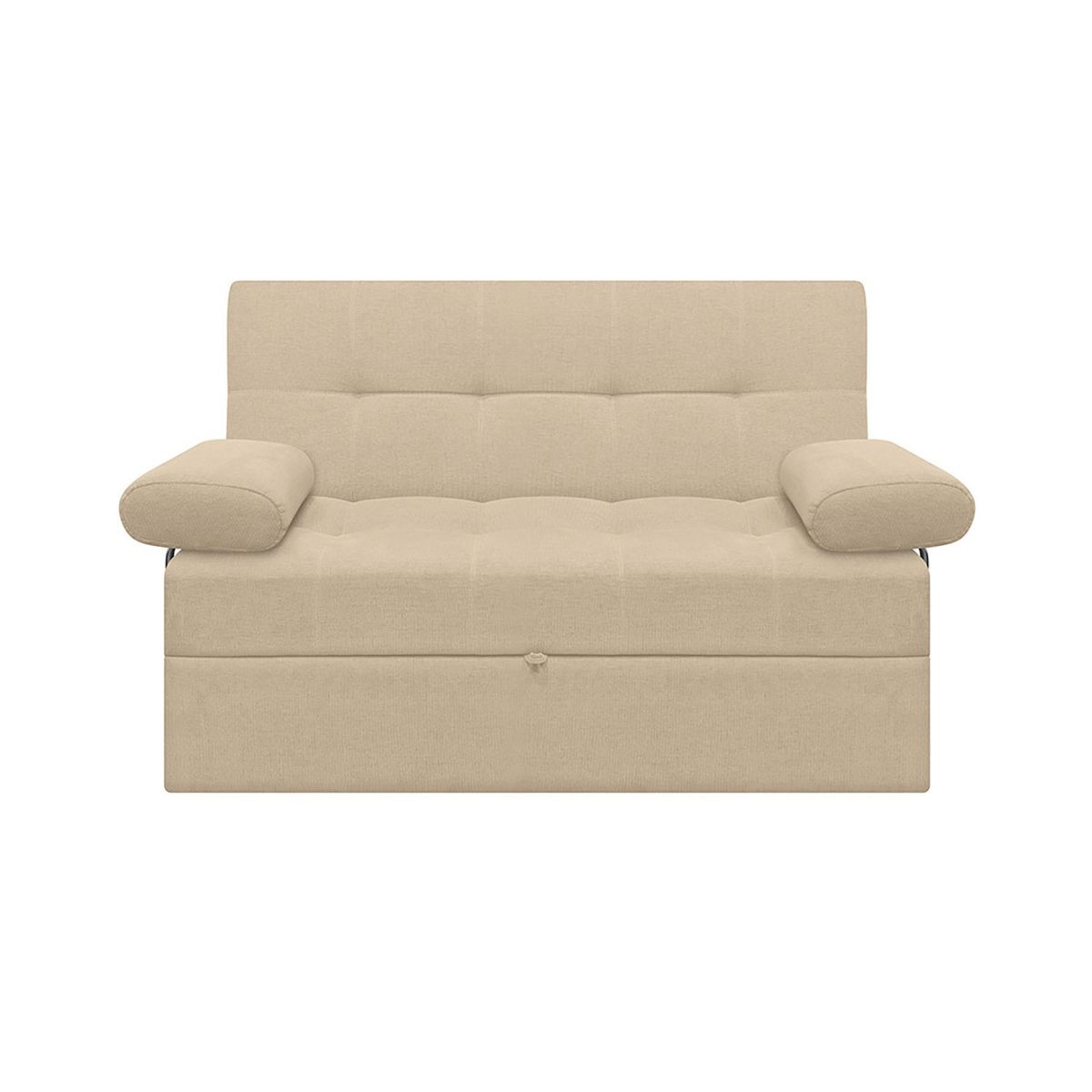 PULLMAN - Sofá Cama Moderno en Microfibra 2 Puestos Angela 140 x 93 x 55 cm Amoblando
