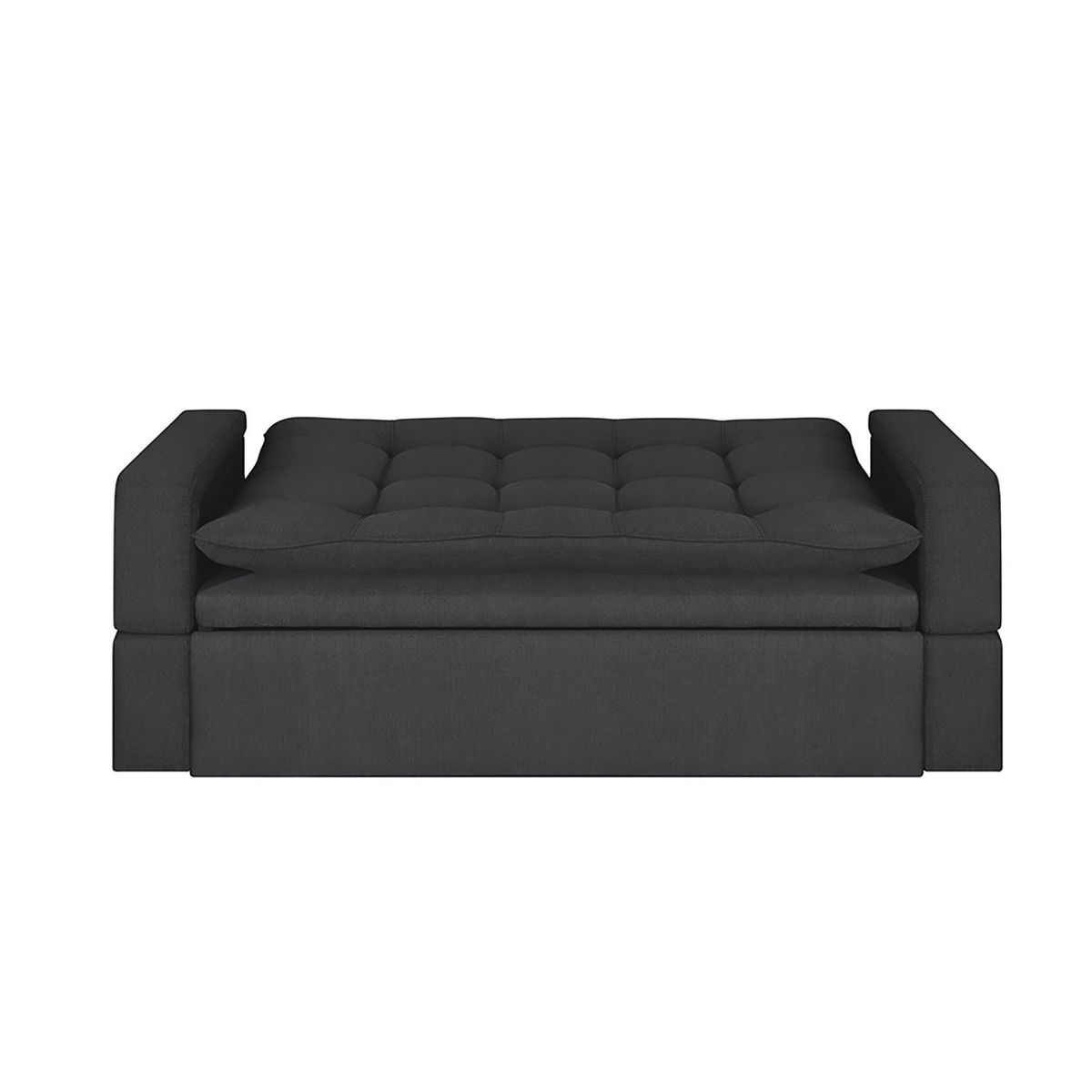 PULLMAN - Sofá Cama Moderno en Microfibra 2 Puestos Ethel 172 x 93 x 55 cm Amoblando