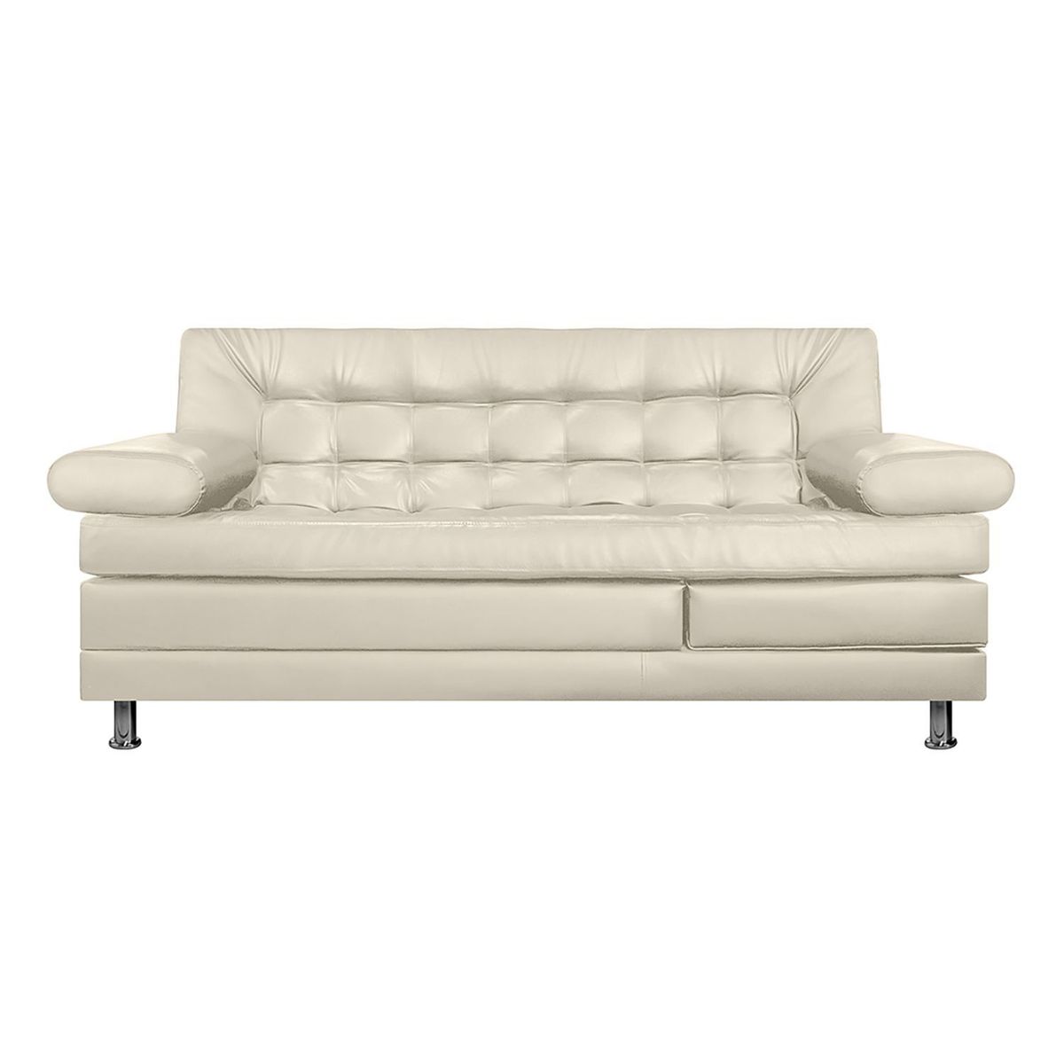 PULLMAN - Sofá Cama Moderno en Cuerina 2 Puestos Multi 180 x 82 x 52 cm Amoblando