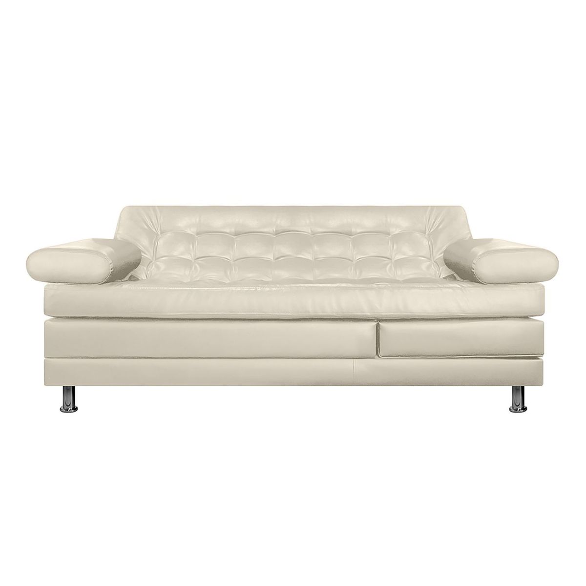 PULLMAN - Sofá Cama Moderno en Cuerina 2 Puestos Multi 180 x 82 x 52 cm Amoblando