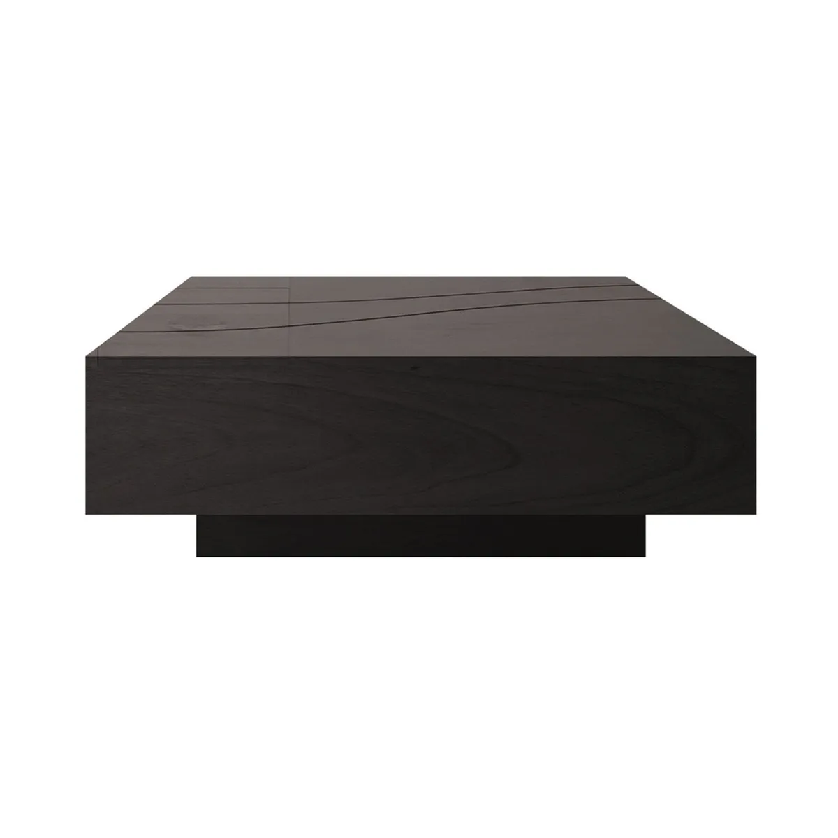 PULLMAN - Mesa de Centro Moderna Cuadrada  en Melamina Nicole 80 x 30 x 80 cm Colchones Pullman  - Mueble