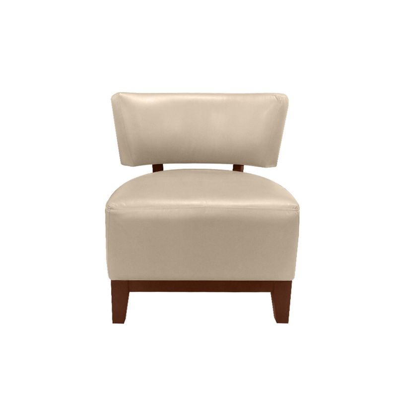 AMOBLANDO - Poltrona Moderna en Cuerina Valencia 77 x 64 x 77 cm Colchones Pullman