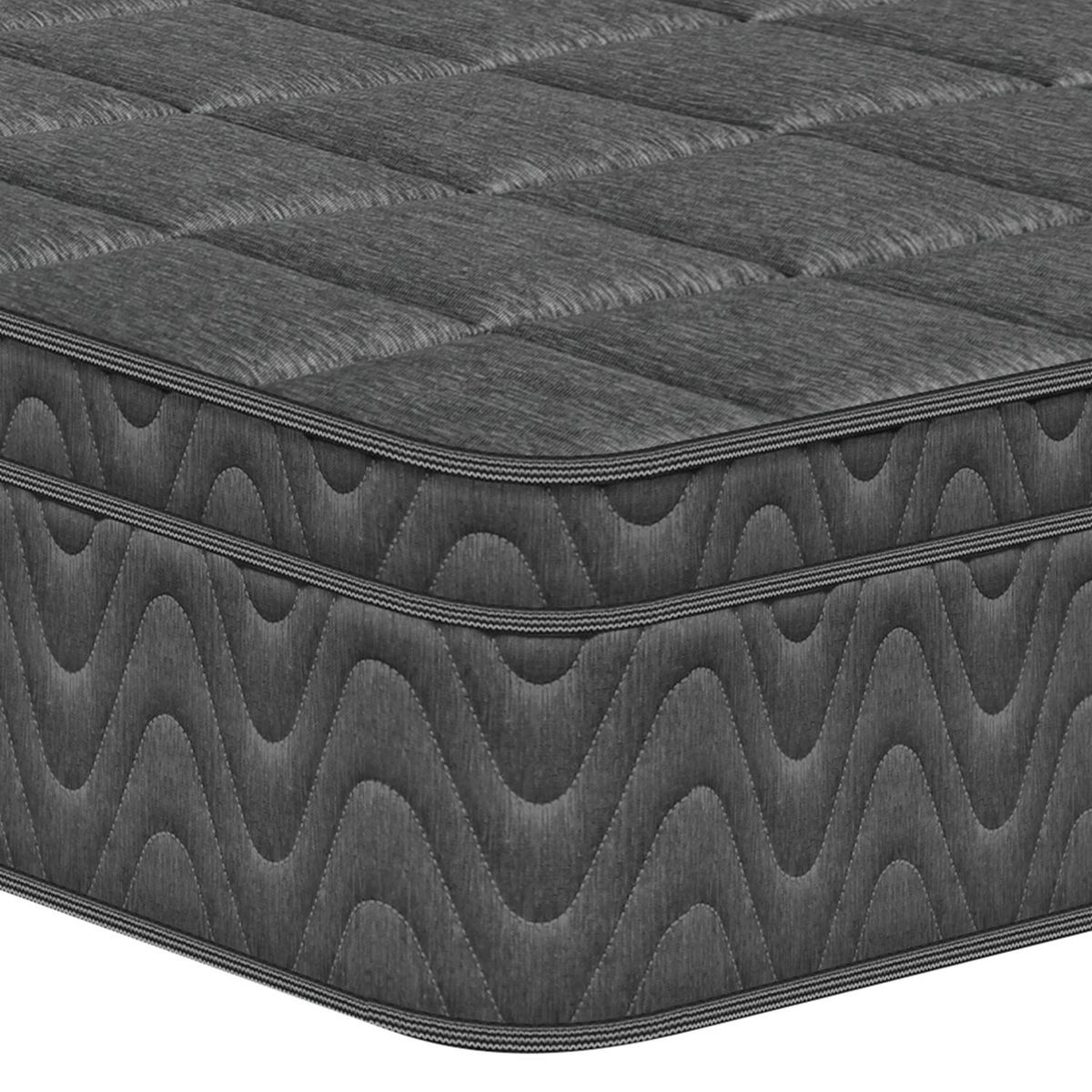 PULLMAN - Colchón Sencillo Firmeza Media Ortopédico Resortado con Pillow Orthopack Euro U 100 x 190 cm Colchones Pullman