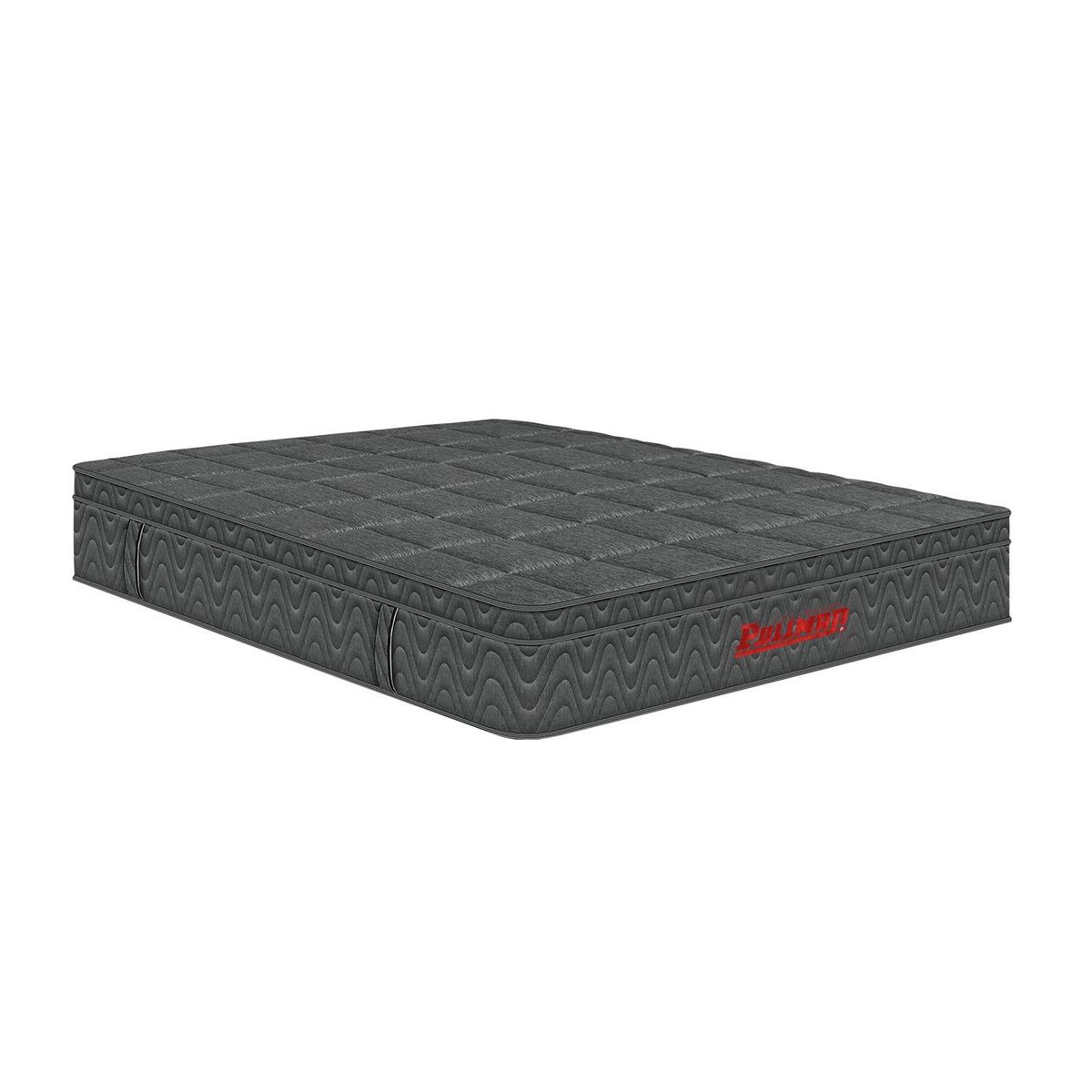 PULLMAN - Colchón King Firmeza Media Ortopédico Resortado con Pillow Orthopack Euro U 200 x 200 cm Colchones Pullman