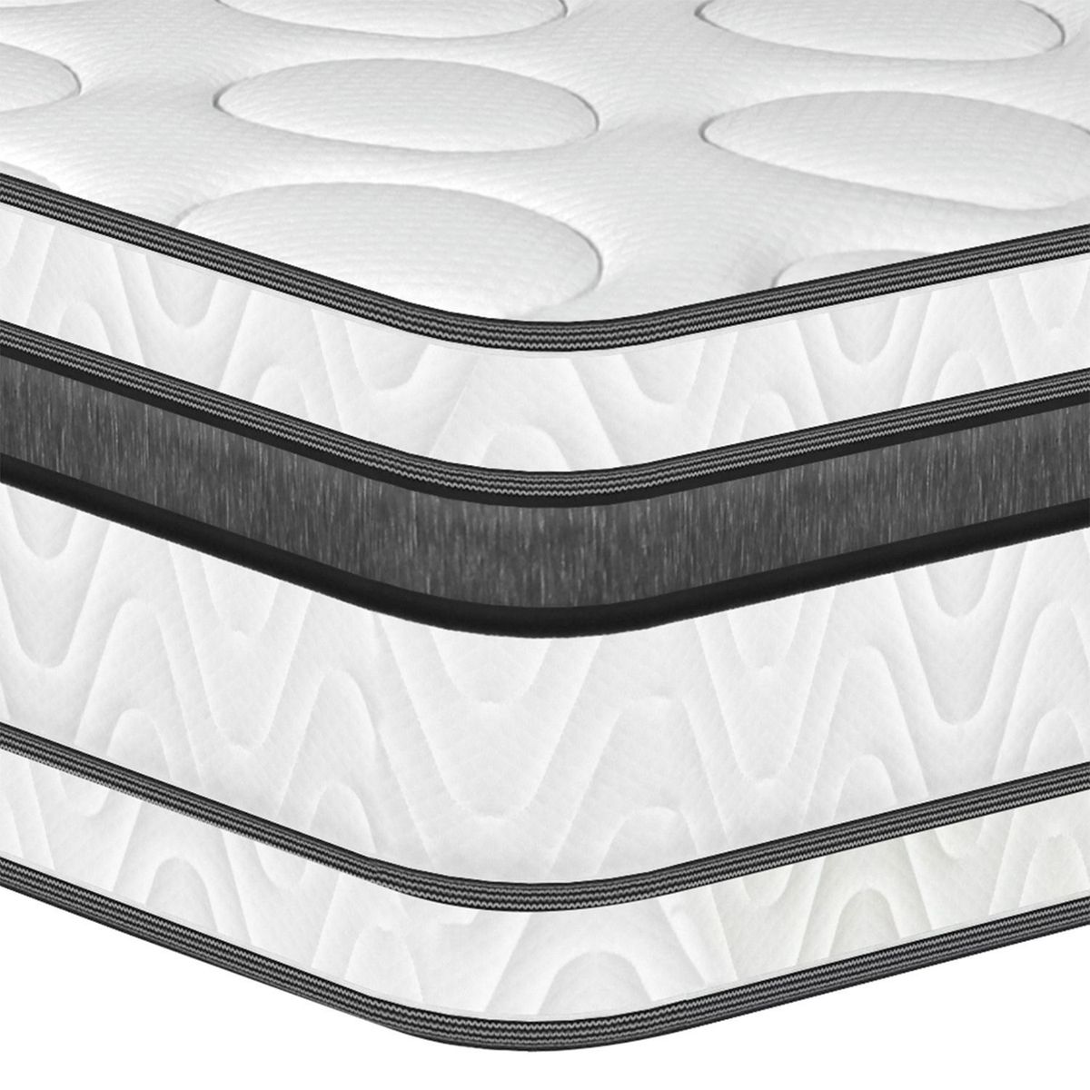 PULLMAN - Colchón King Ultra firme Espuma SuperPullEU 200 cm x 200 cm Pullman