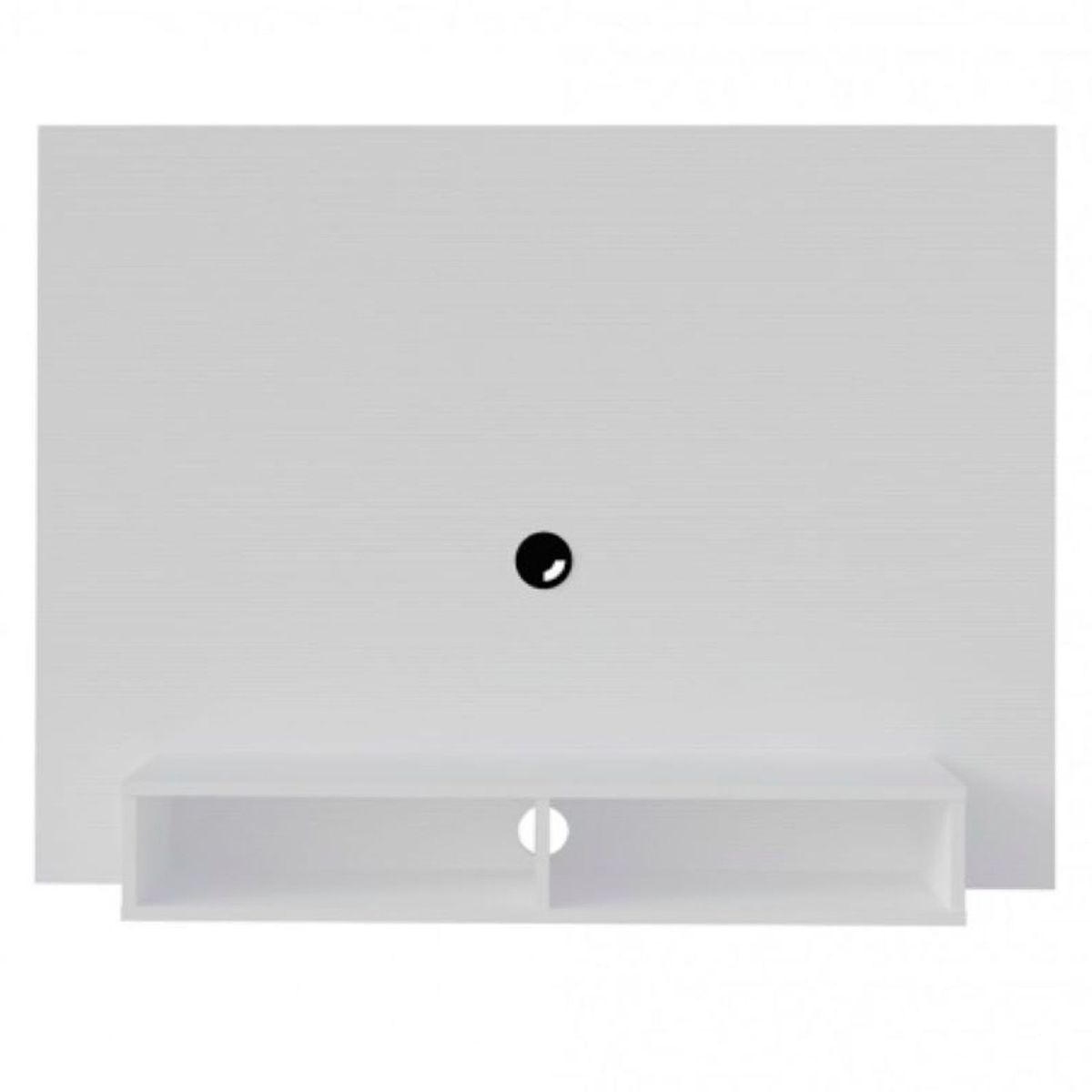 BERTOLINI - Panel para TV Moderno de 120 x 89 x 28 cm para Televisores de Hasta 42 Pulgadas, Blanco Bertolini