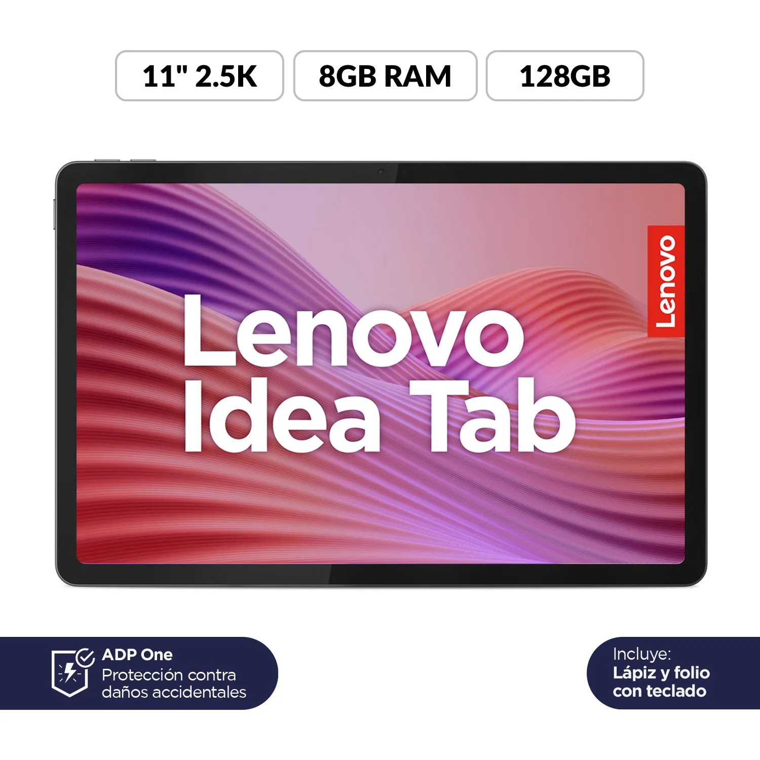 Lenovo Idea Tab 128GB Pantalla 11 pulgadas 8GB RAM