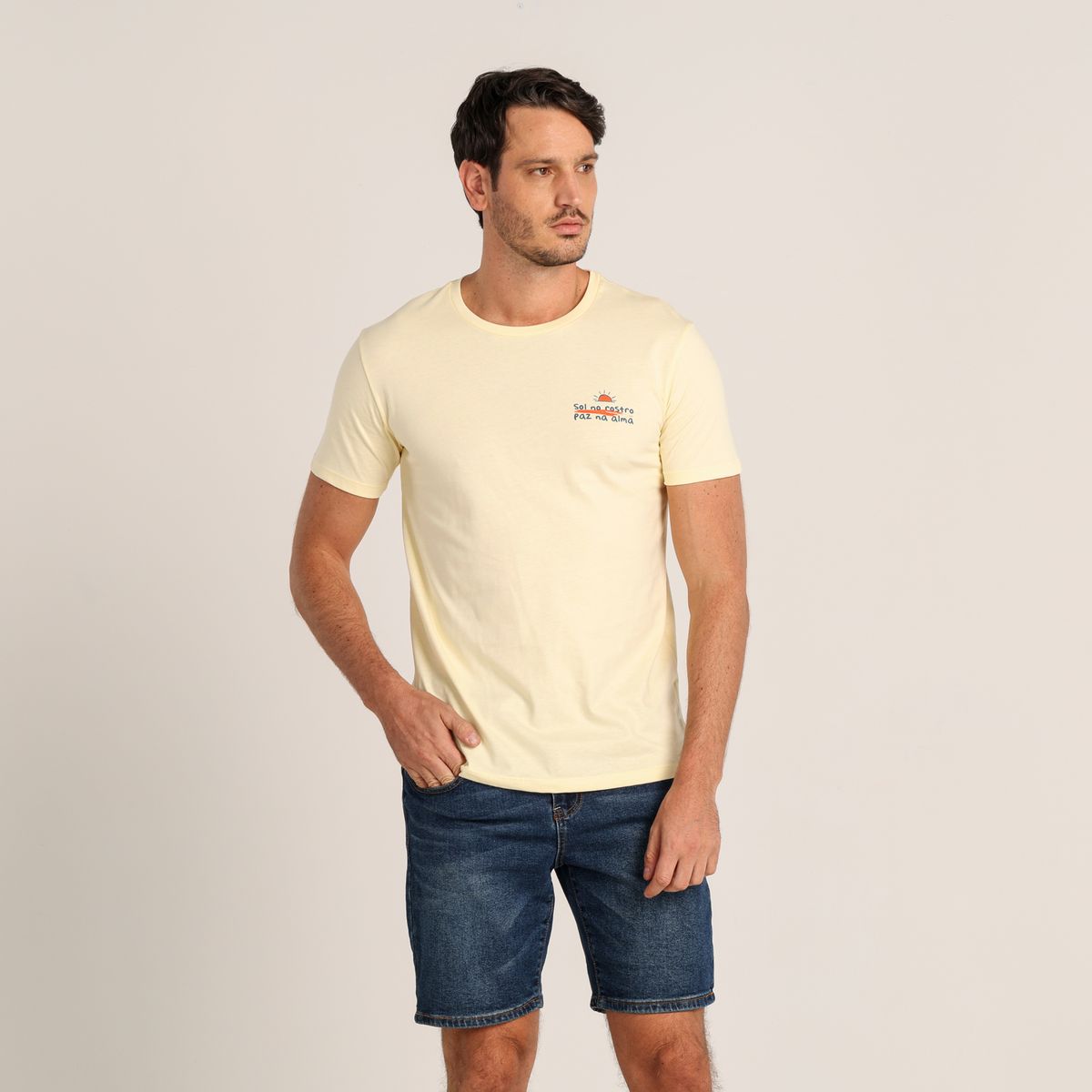 CASCAIS - Camiseta Hombre Manga corta con Estampado Algodón Cascais.