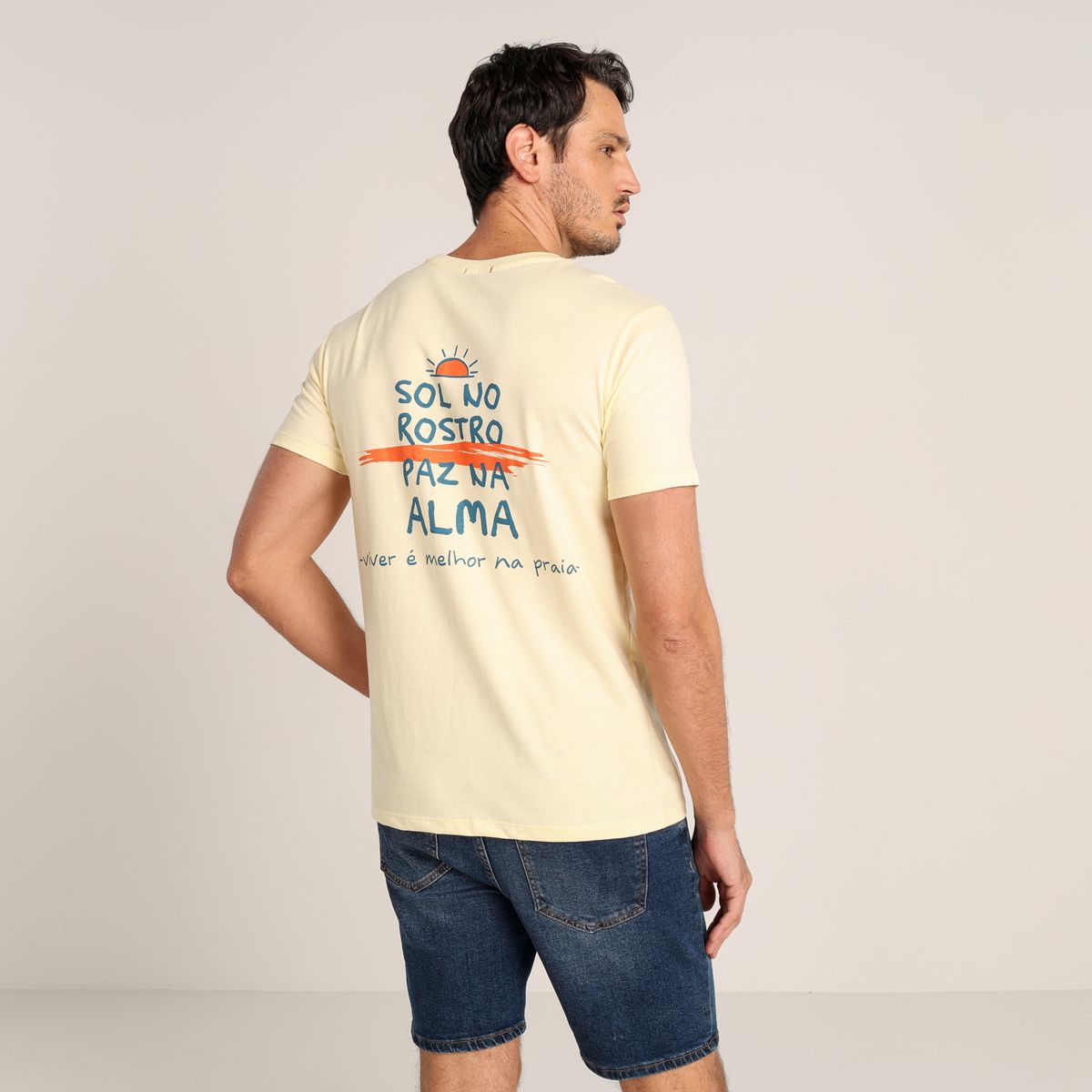 CASCAIS - Camiseta Hombre Manga corta con Estampado Algodón Cascais.