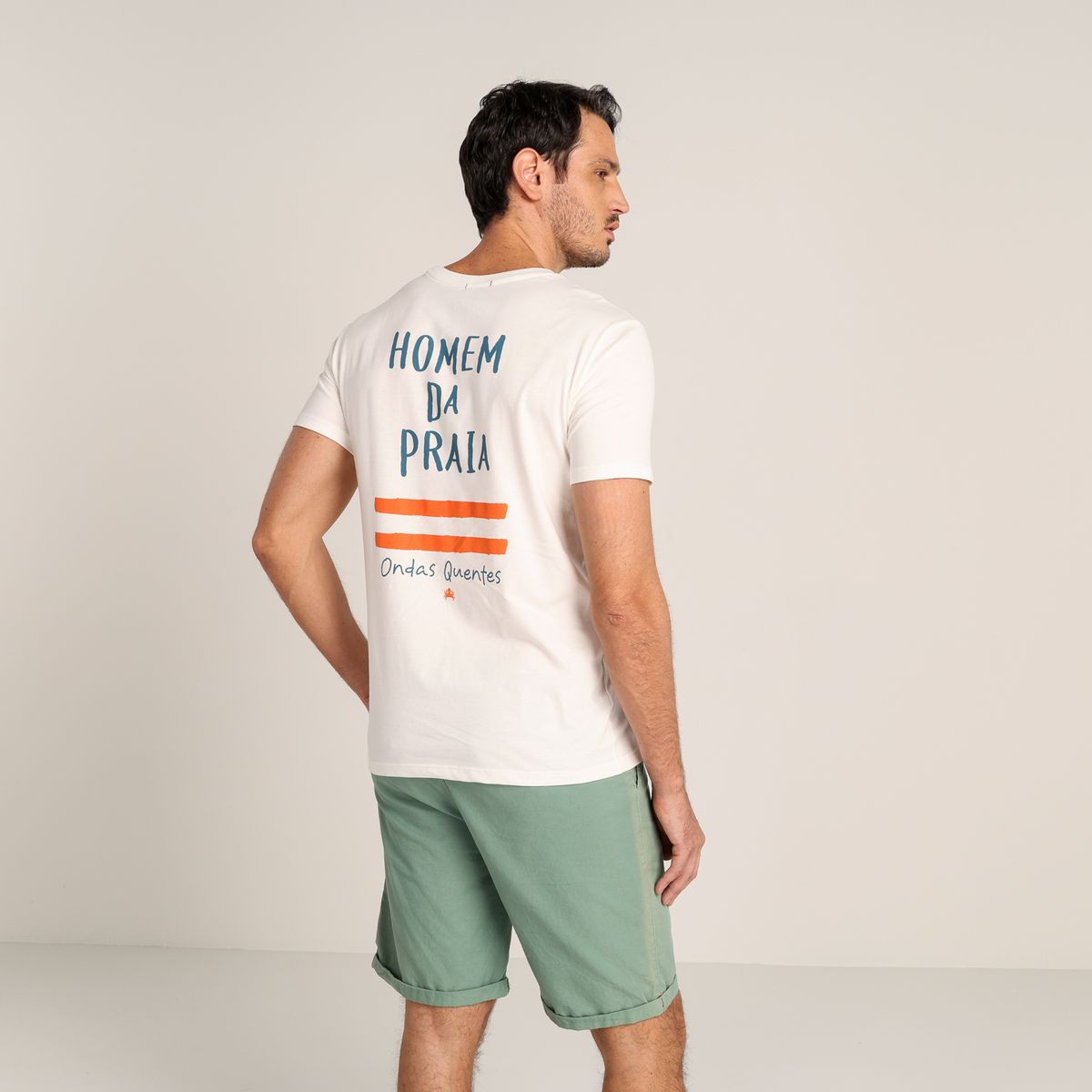 CASCAIS - Camiseta Hombre Manga corta con Estampado Algodón Cascais.